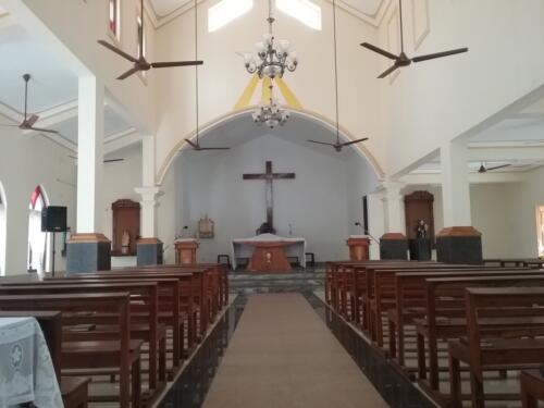 Chapora Chapel Interior
